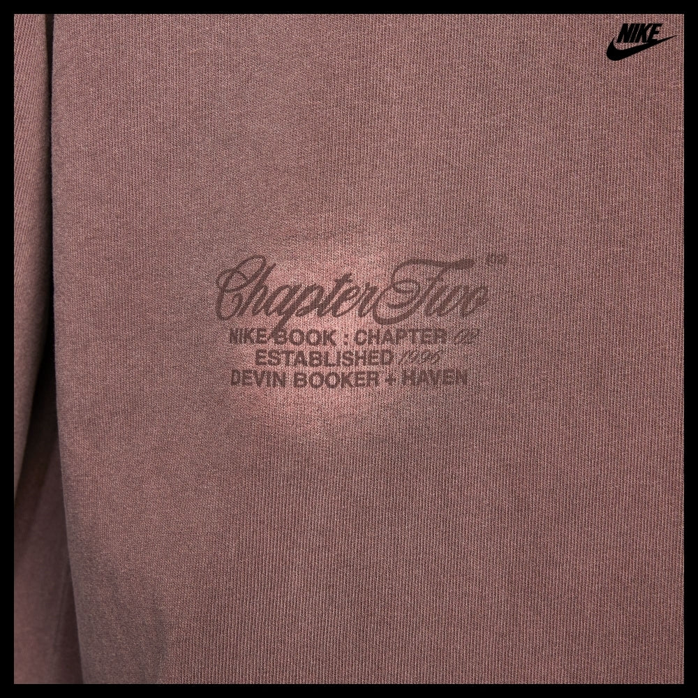 【NIKE】 Book Long-Sleeve Basketball T-Shirt Tattoo