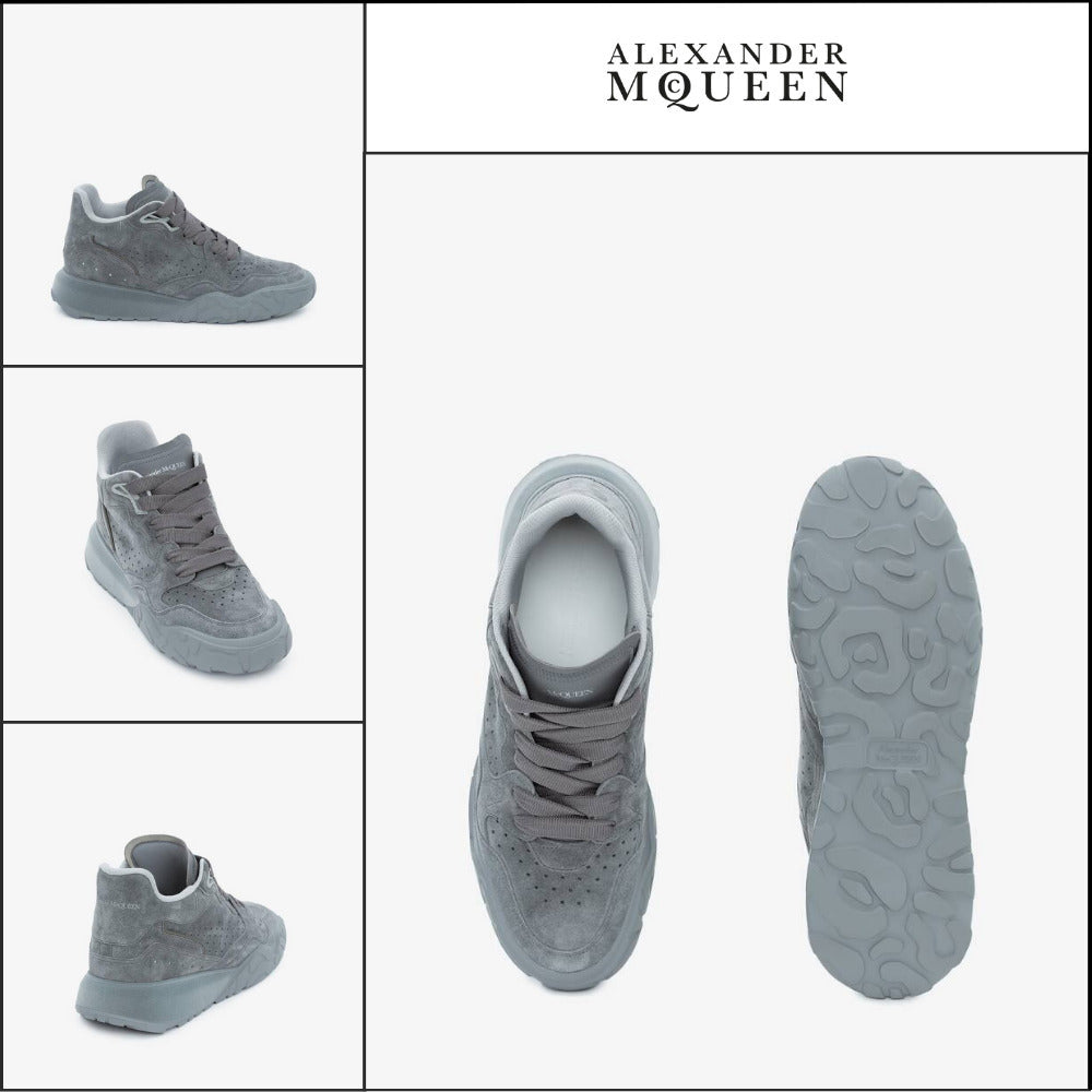 【Alexander Mcqueen】Court Trainer Sneakers Grey