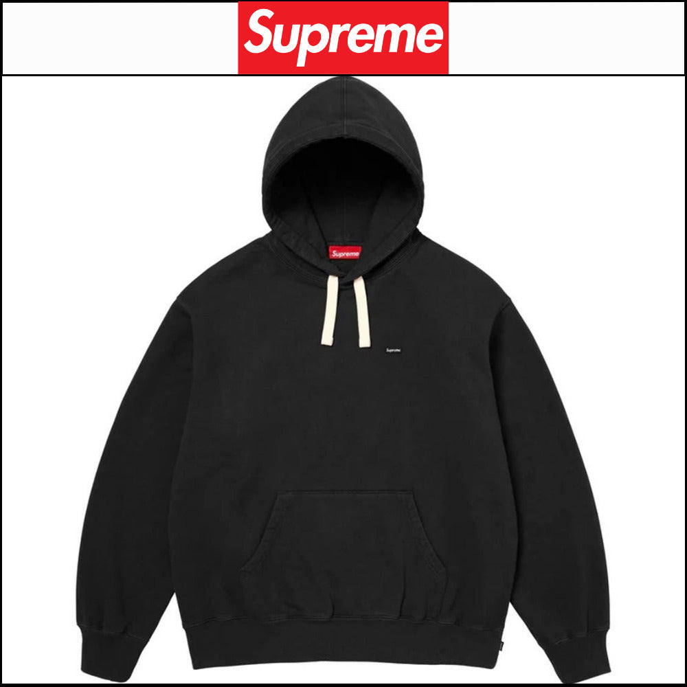 【Supreme】Small Box Drawcord Hooded Sweatshirt Black 26SS