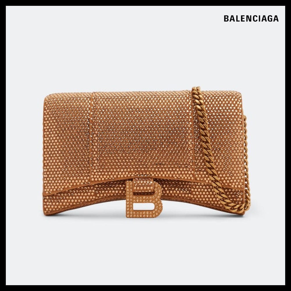 ★BALENCIAGAアウトレット セール ★Hourglass Chain Wallet