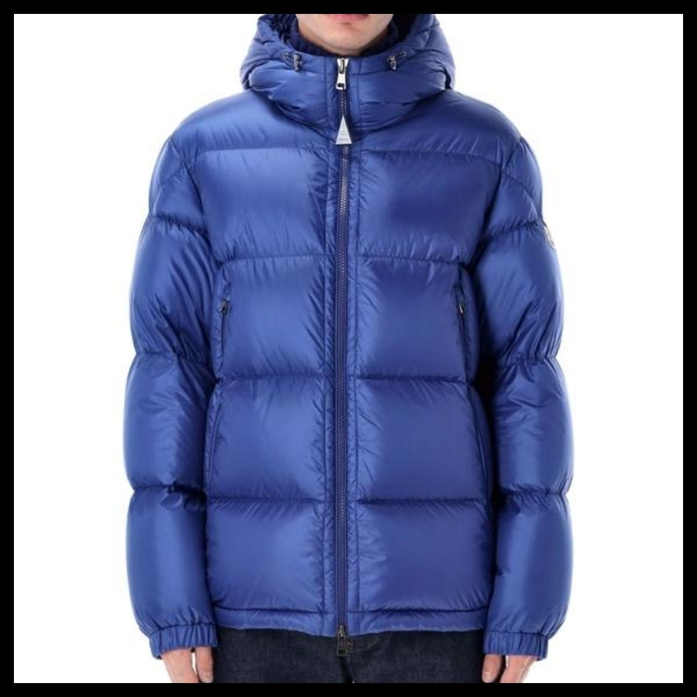 【MONCLER】Blue Puffer Jacket