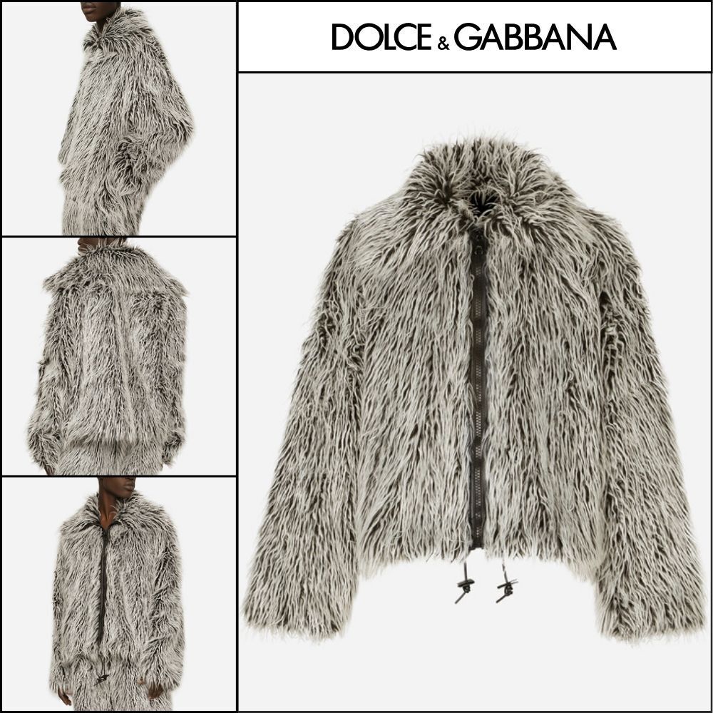 ★Dolce&Gabbanaアウトレット セール ★ Faux Fur Jacket