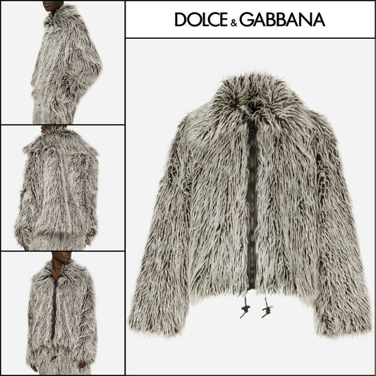 ★Dolce&Gabbanaアウトレット セール ★ Faux Fur Jacket