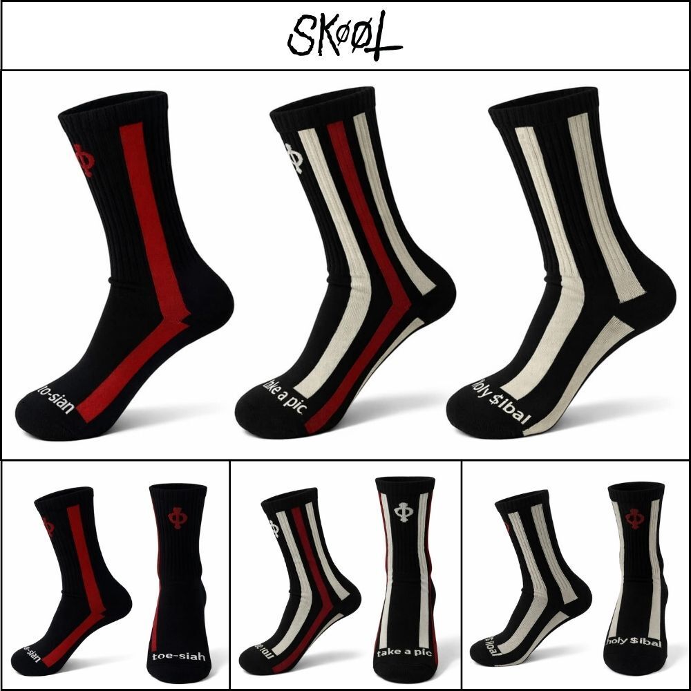 【SKOOT】Holy Bal 3-Pack Socks
