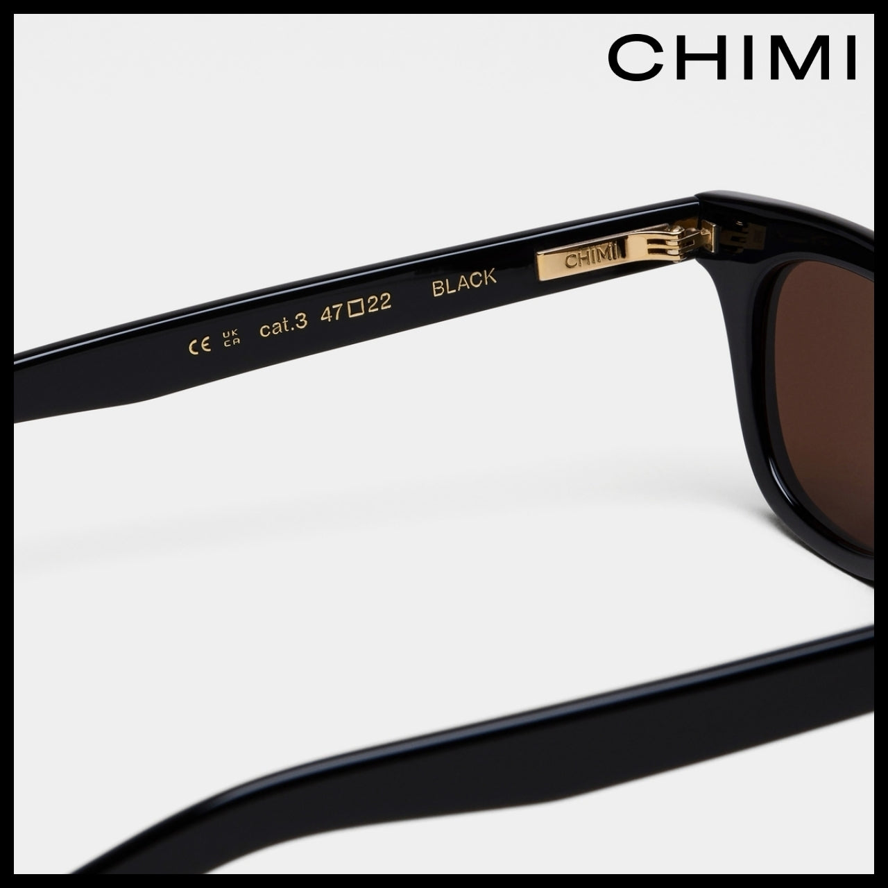 ◆CHIMI◆ サングラス Sunglasses Black 軽量