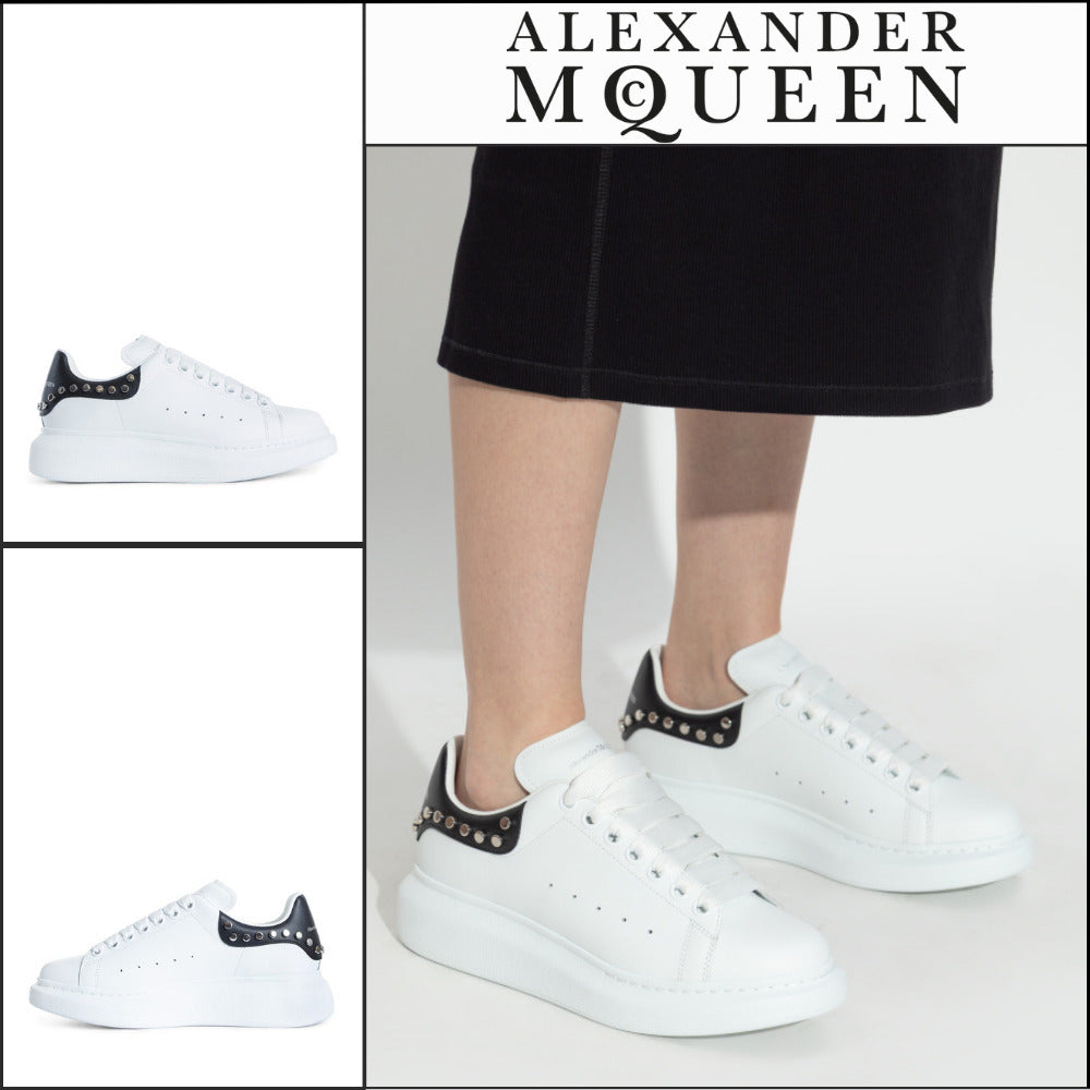【Alexander Mcqueen】Oversized White Black Sneaker