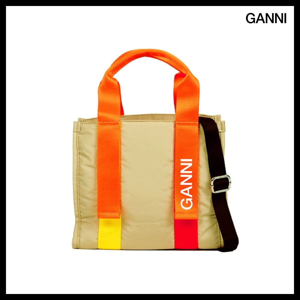 [Ganni] Logo Tech Small Shoulder Bag