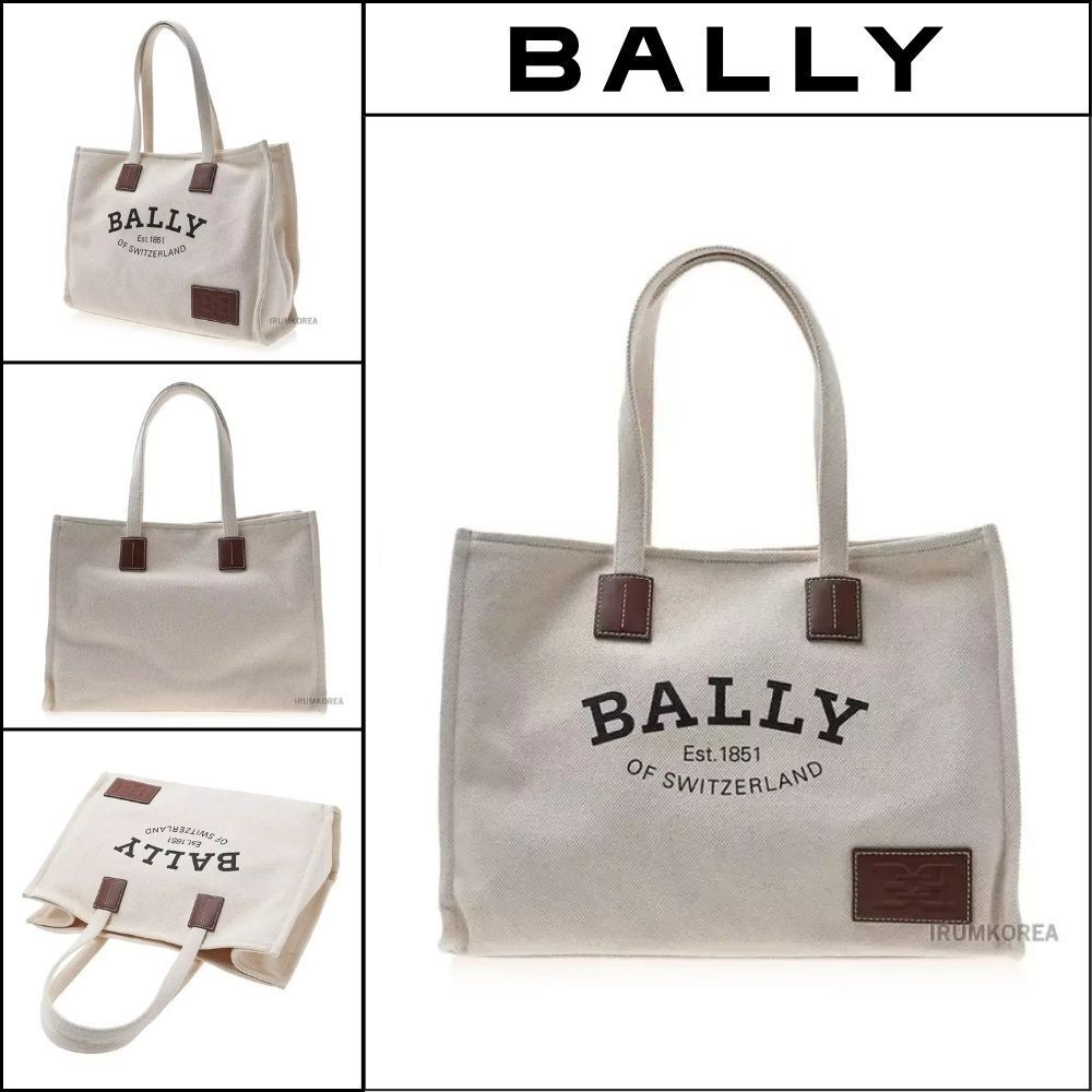 【Bally】Canvas Tote Bag