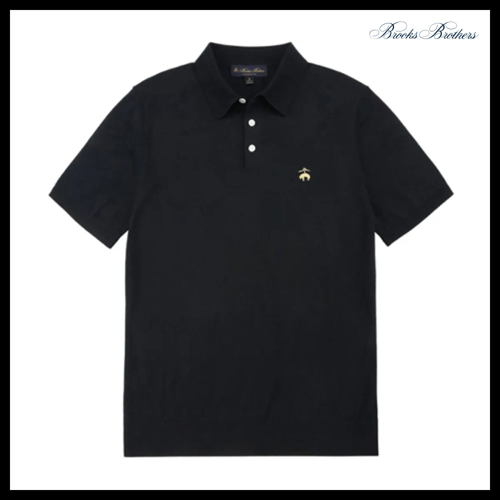 【Brooks Brothers】Cotton Silk Polo Sweater 4Colors