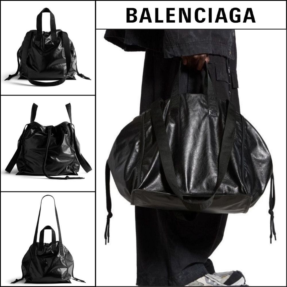 【BALENCIAGA】Cargo Large Tote Bag Black