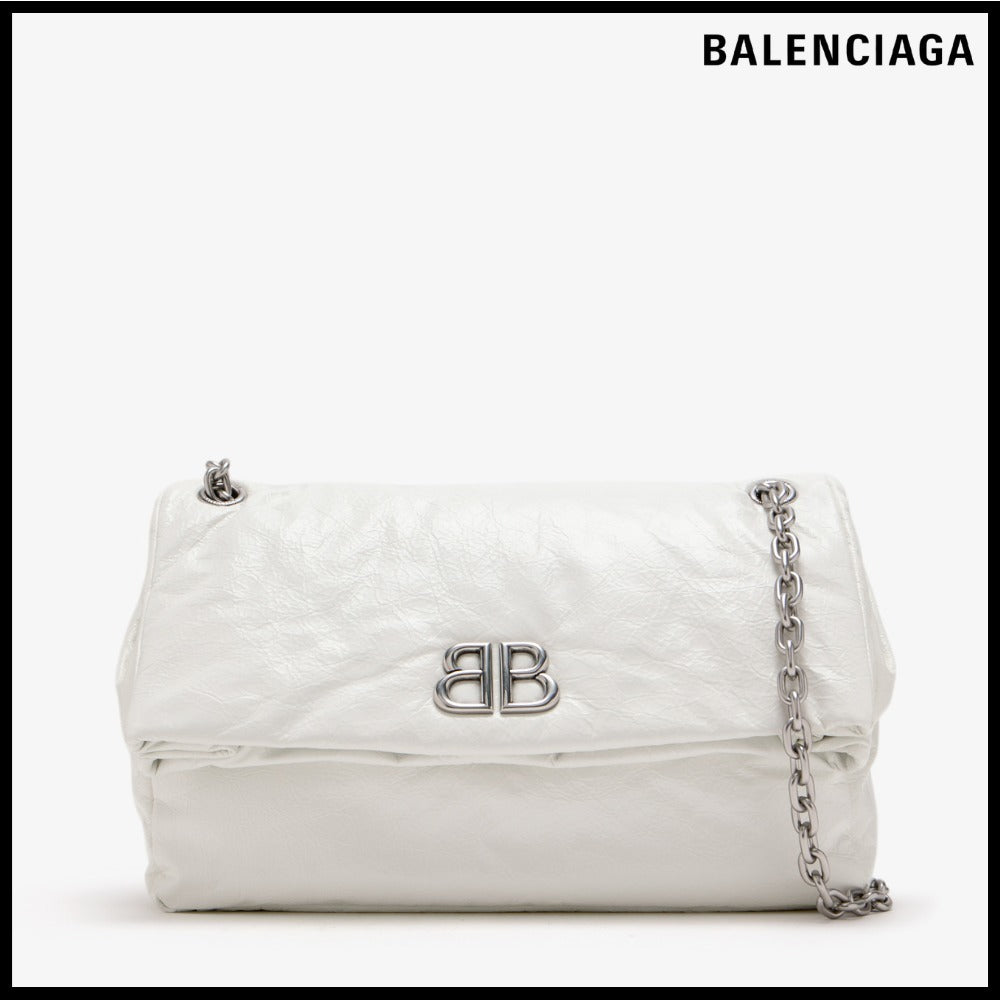 【BALENCIAGA 】Monaco Medium Plus Chain Bag