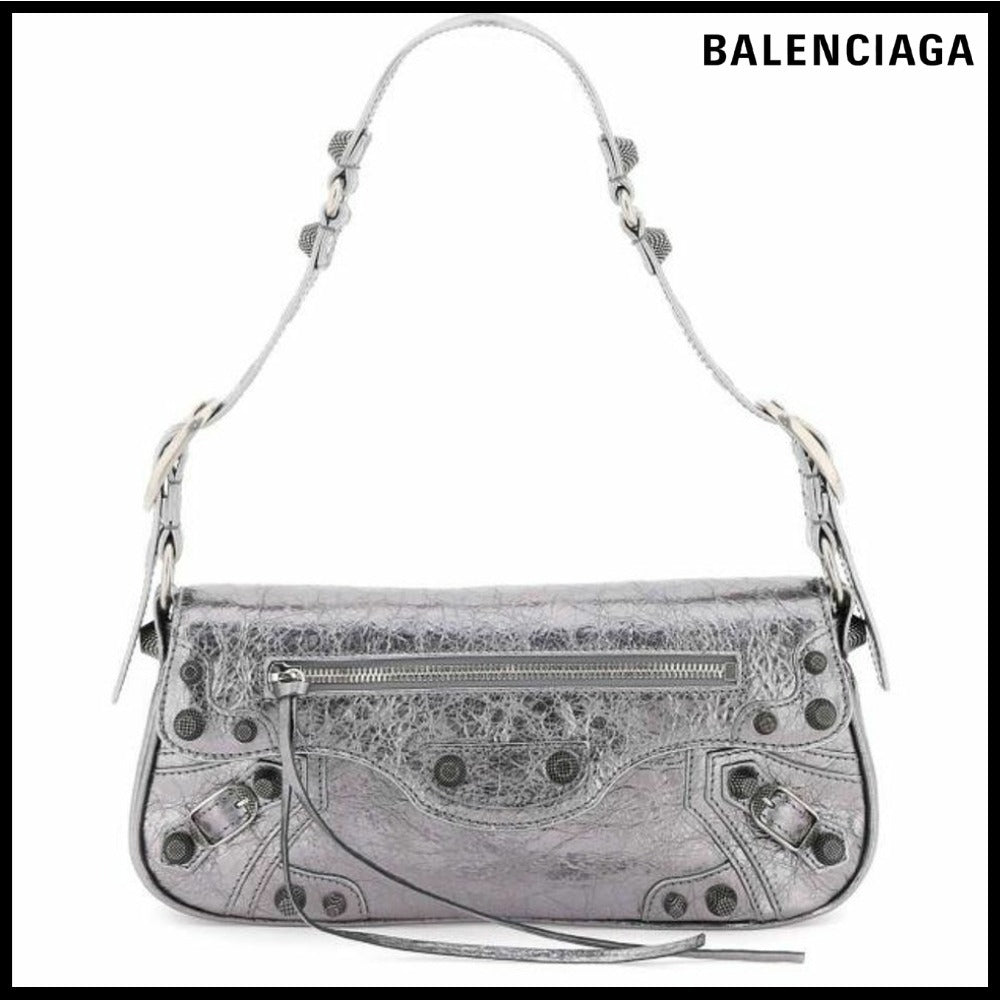 【BALENCIAGA 】Le Cagole Small Sling Bag Metallized