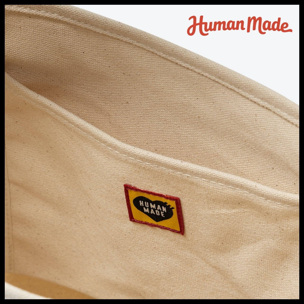 【HUMAN MADE】SHOULDER BAG WHITE
