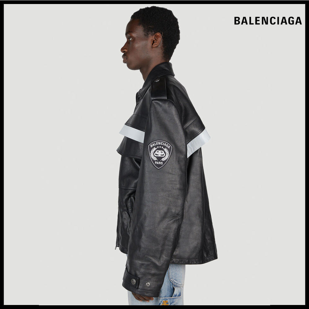 【BALENCIAGA】Paris Uniform Jacket Black