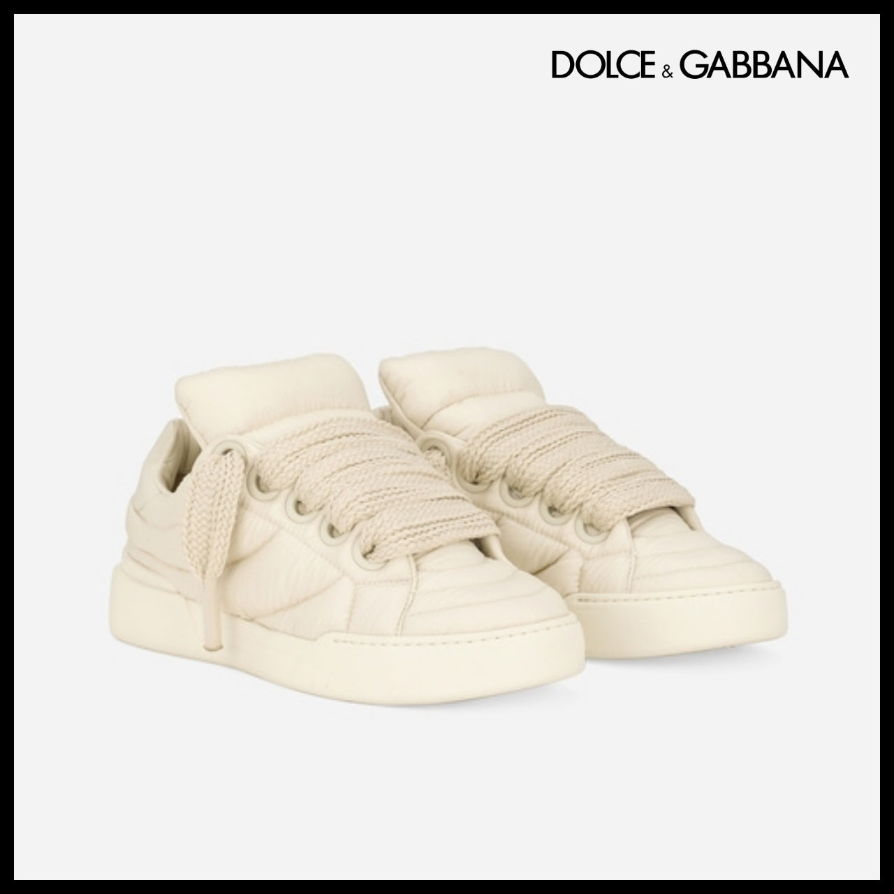 【Dolce & Gabbana】NYLON NEW ROMA SNEAKERS