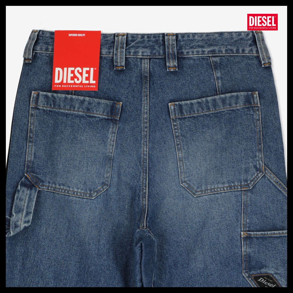 【DIESEL】D Ribery Denim Pants Blue