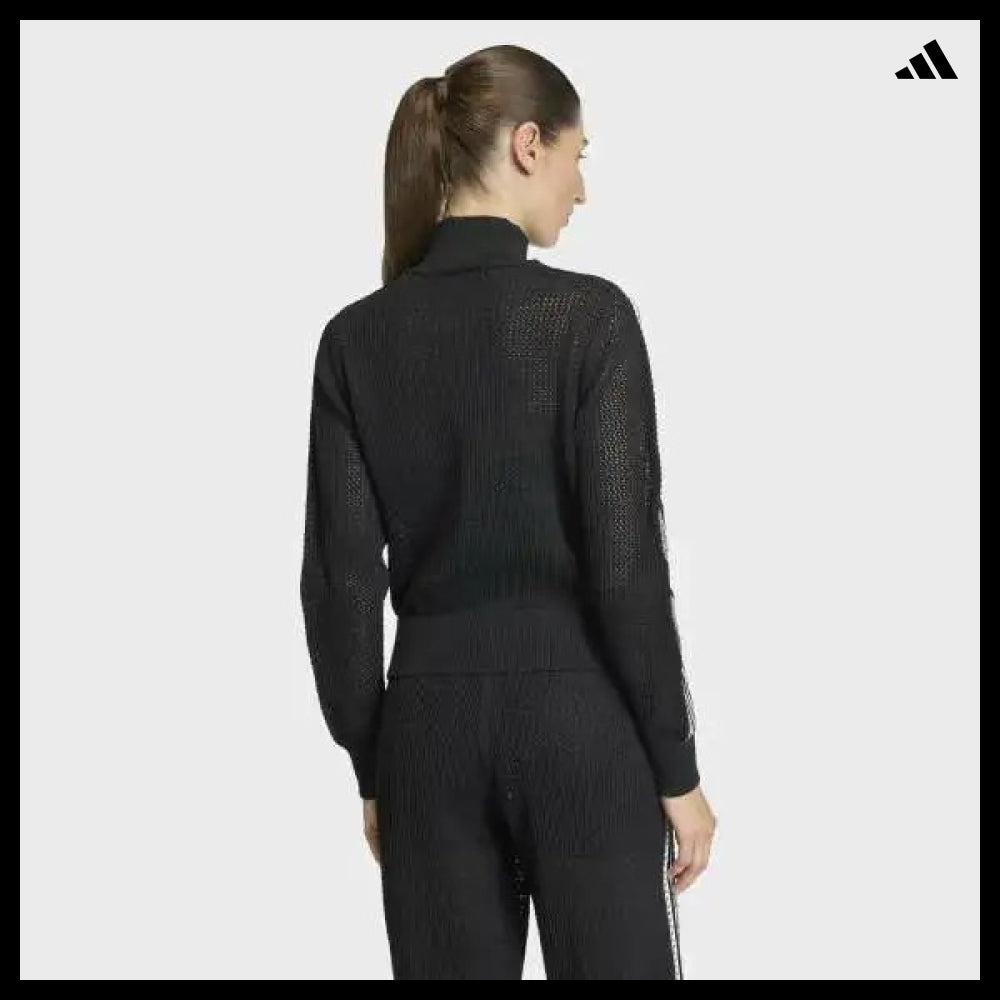 【ADIDAS 】Knit Crochet Firebird Track Top