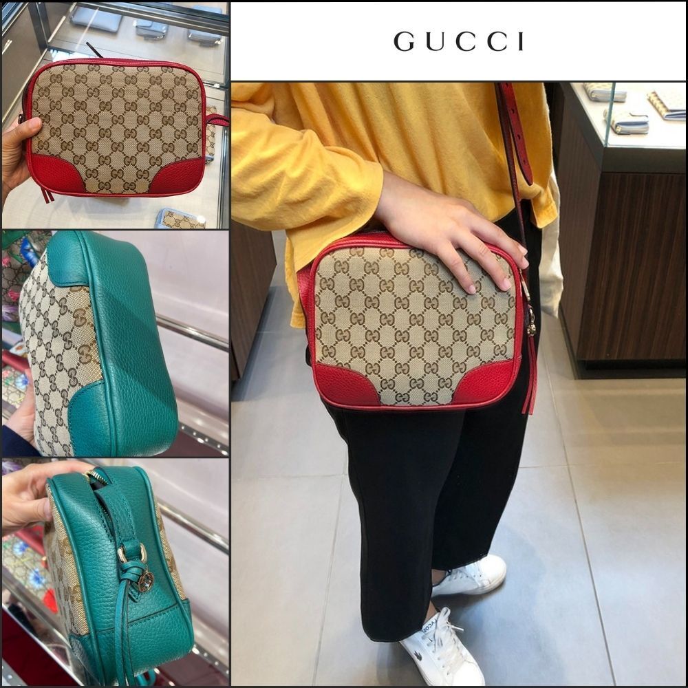 【GUCCI】GG Canvas Disco Crossbody Bag (2 Colors)