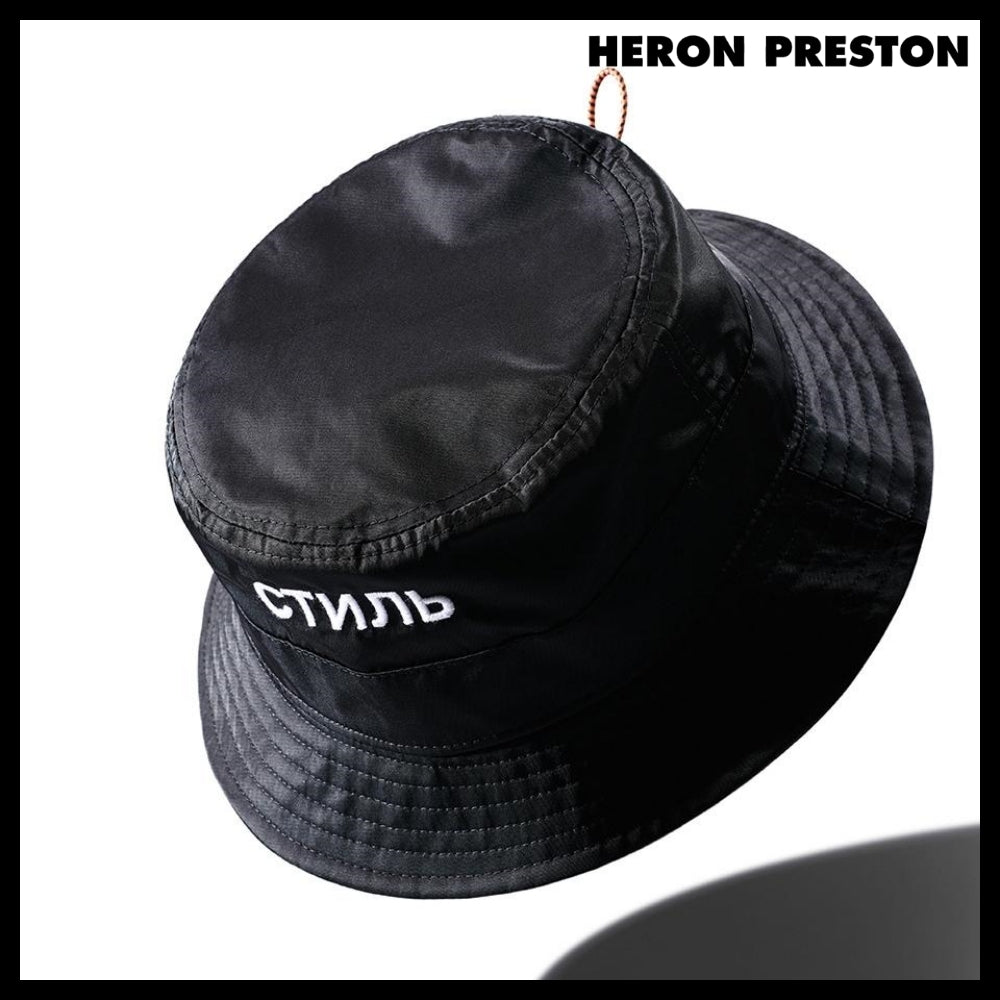 【HERON PRESTON】CTNMB バケットハット - ブラック