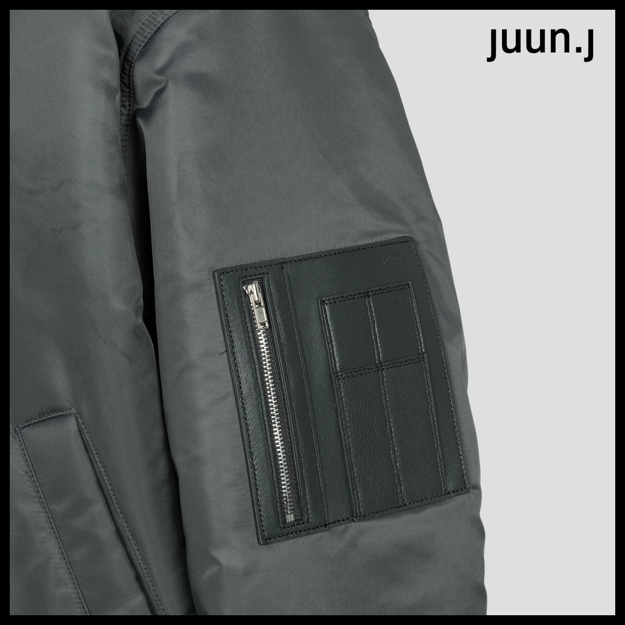 【JUUN.J】CORE Light MA-1 Jumper Gray