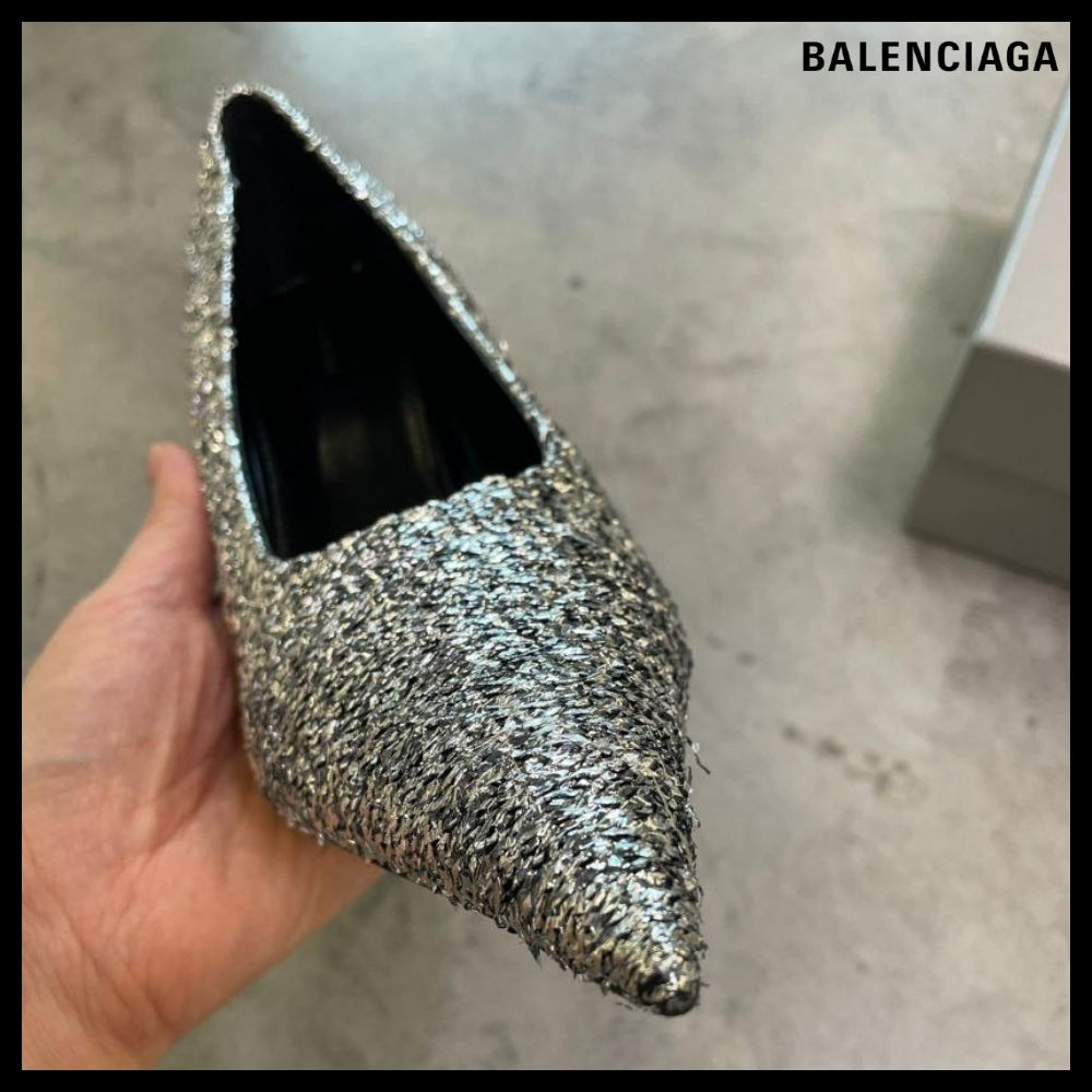 ★BALENCIAGAアウトレット セール ★Square Knife 80mm Pump