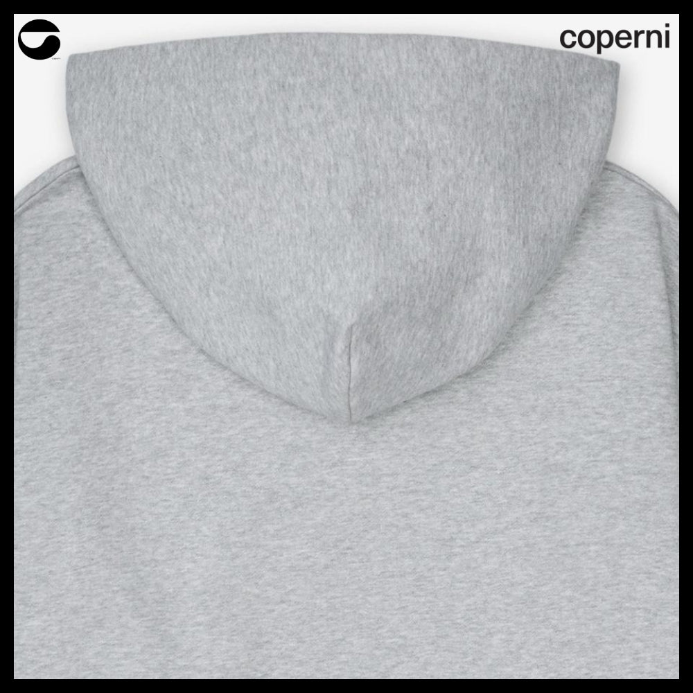 【Coperni】Basque Logo Hoodie Gray Black Print