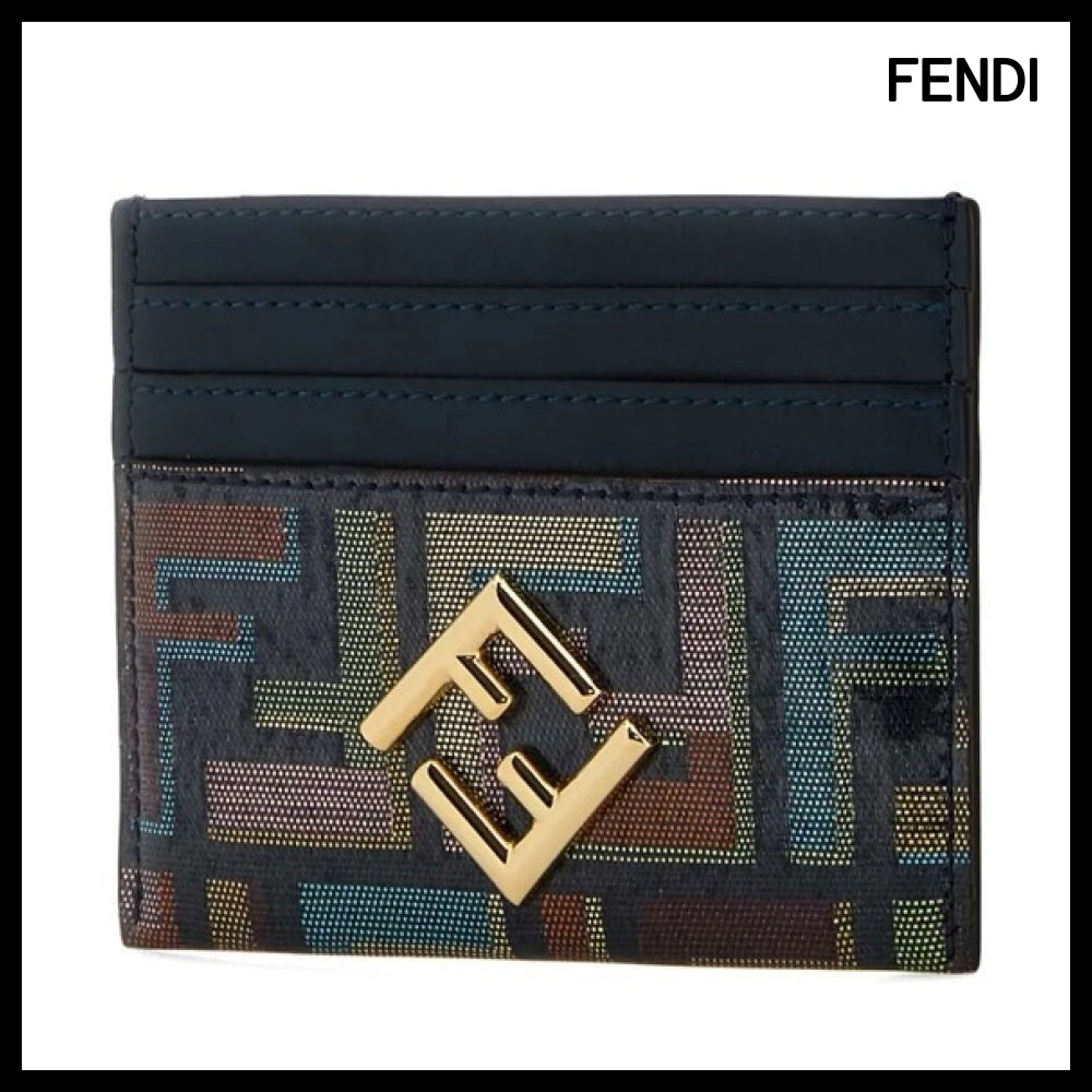 【FENDI】Multicolor Card Wallet