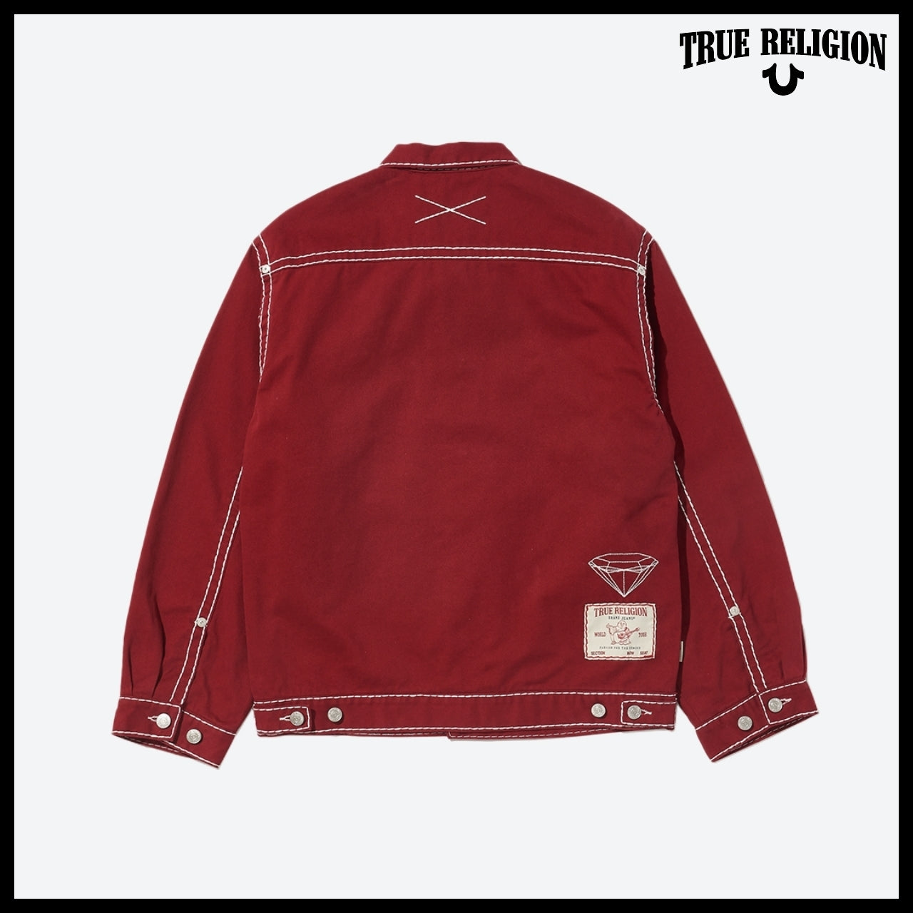 【TRUE RELIGION】Scar Washed Jacket 2Colors