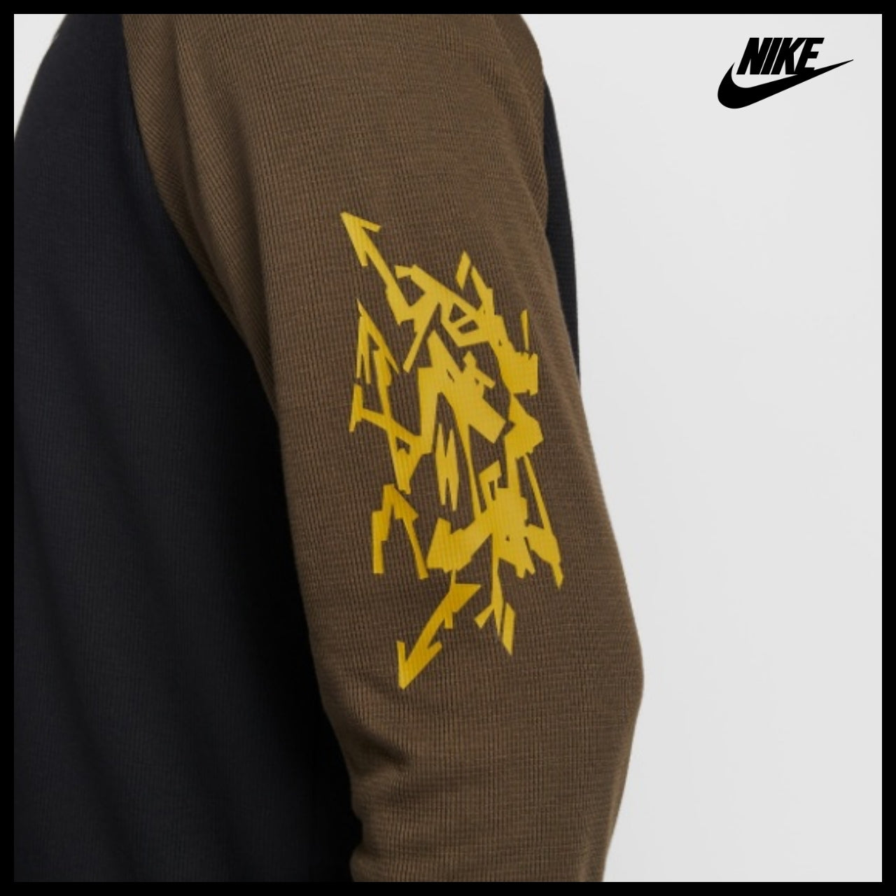 【Nike】CLUB DRY FIT STRIDE MEN'S WAFFLE CREWNECK SWEATSHIRT
