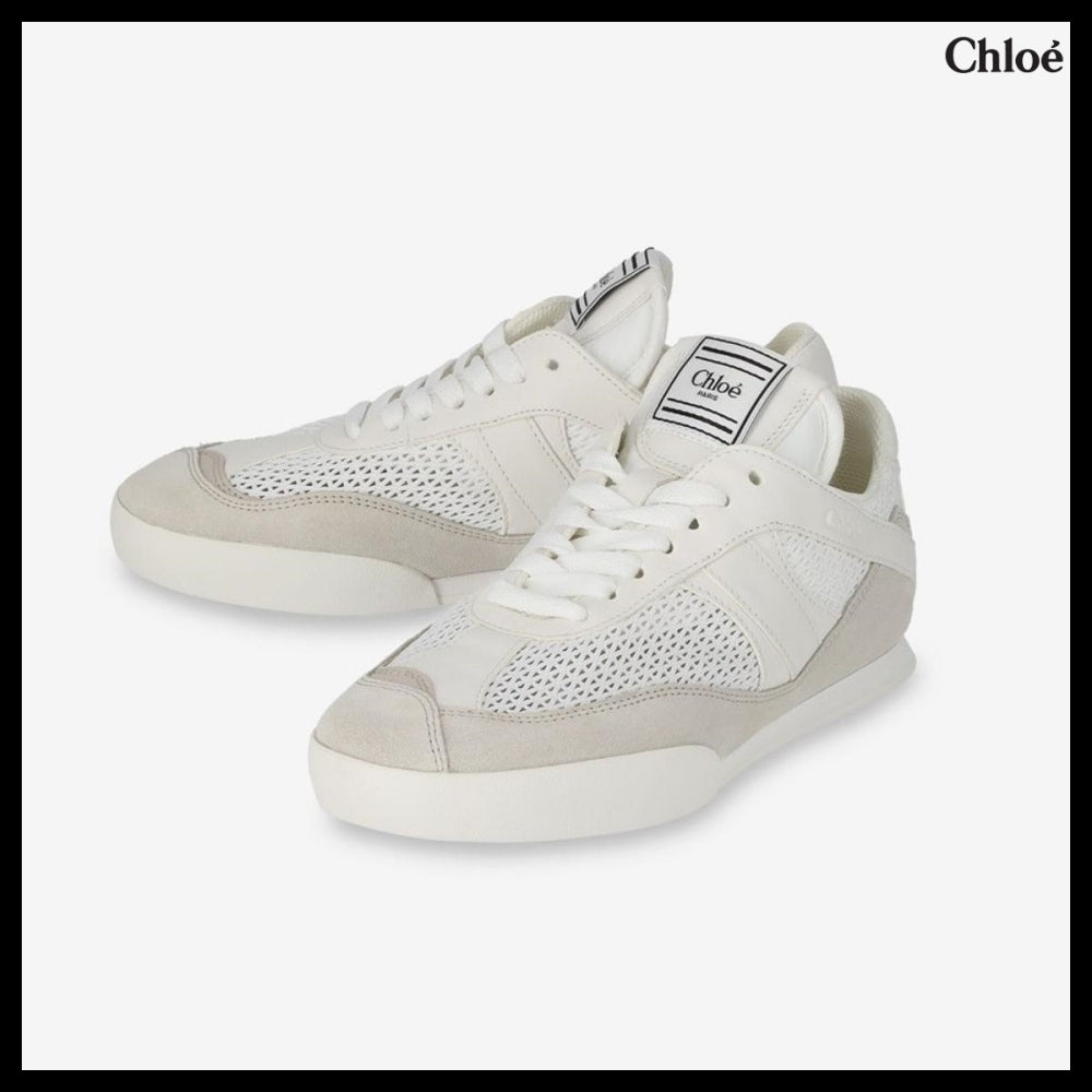 【Chloe】Kick Sneakers - Cloudy Cream