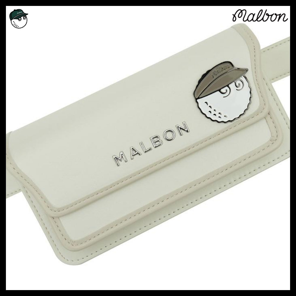 【Malbon Golf】Women's Ball Marker Belt Bag - 2 colors
