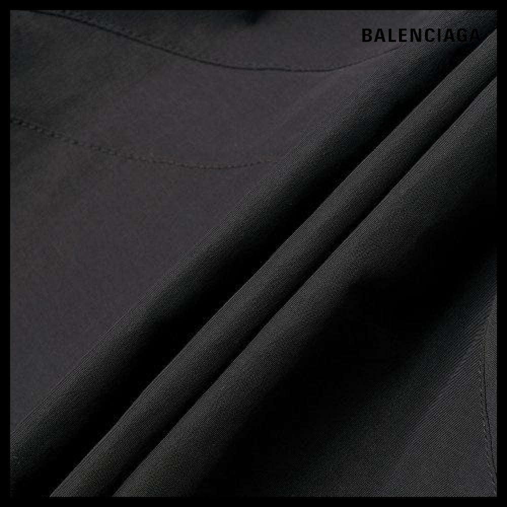【BALENCIAGA】3B Sports Icon Pullover Tracksuit Jacket Black