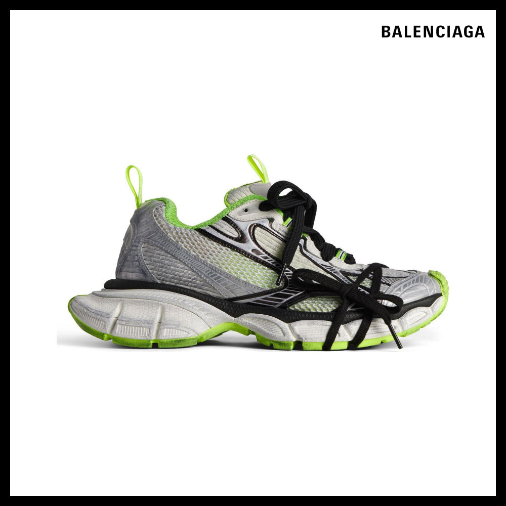 【BALENCIAGA】3XL Sneaker Grey Black Green Mesh