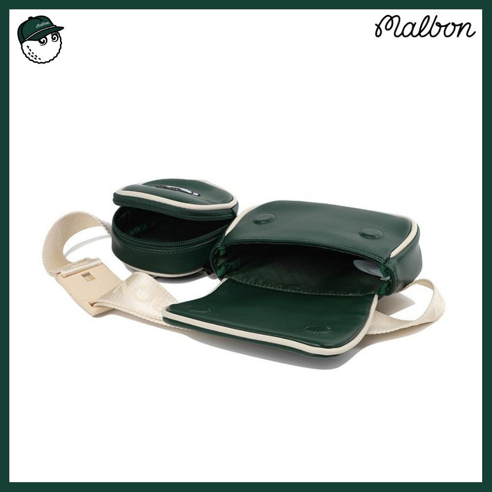 【MALBON GOLF】 TWO POCKET BELT BAG 2COLORS