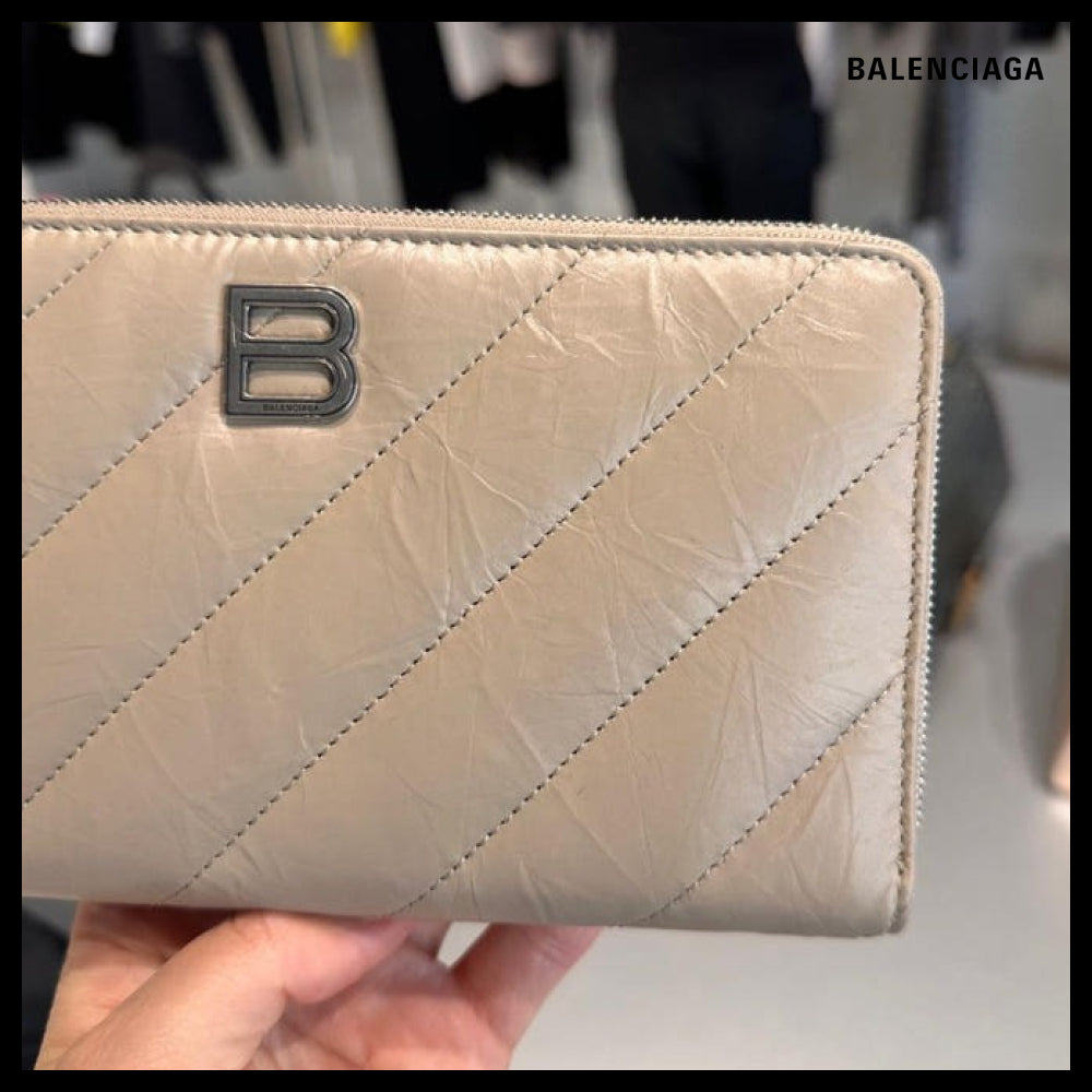 【BALENCIAGA】Wallet Taupe