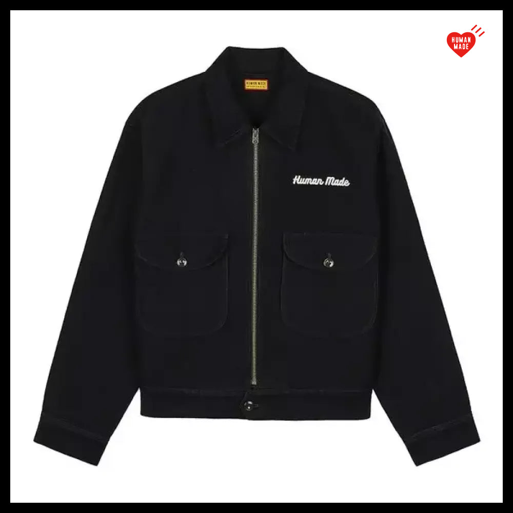 【HUMAN MADE】FW25 Men Zip Up Work Jacket
