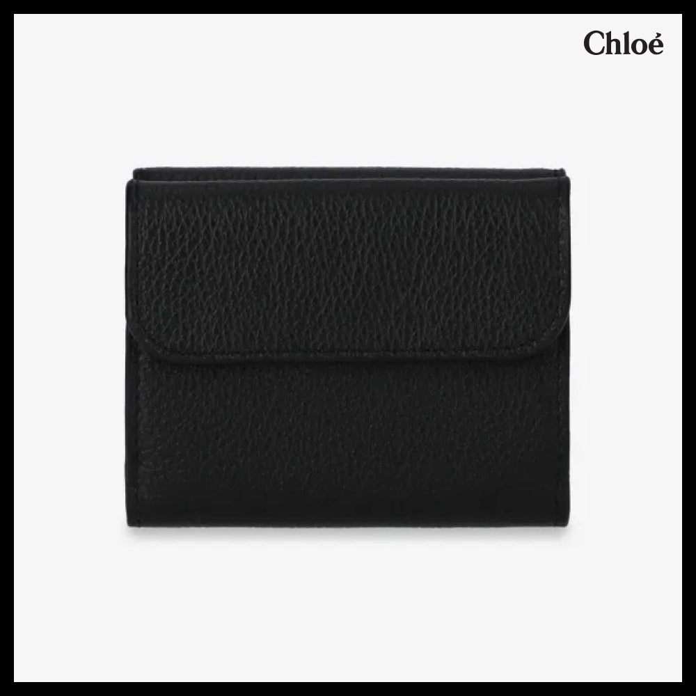 【Chloe】Marcie Trifold Wallet Black
