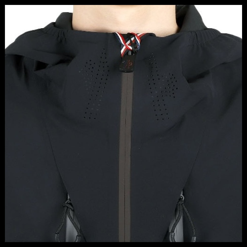 【MONCLER】Orden Hooded Windbreaker Jacket Black