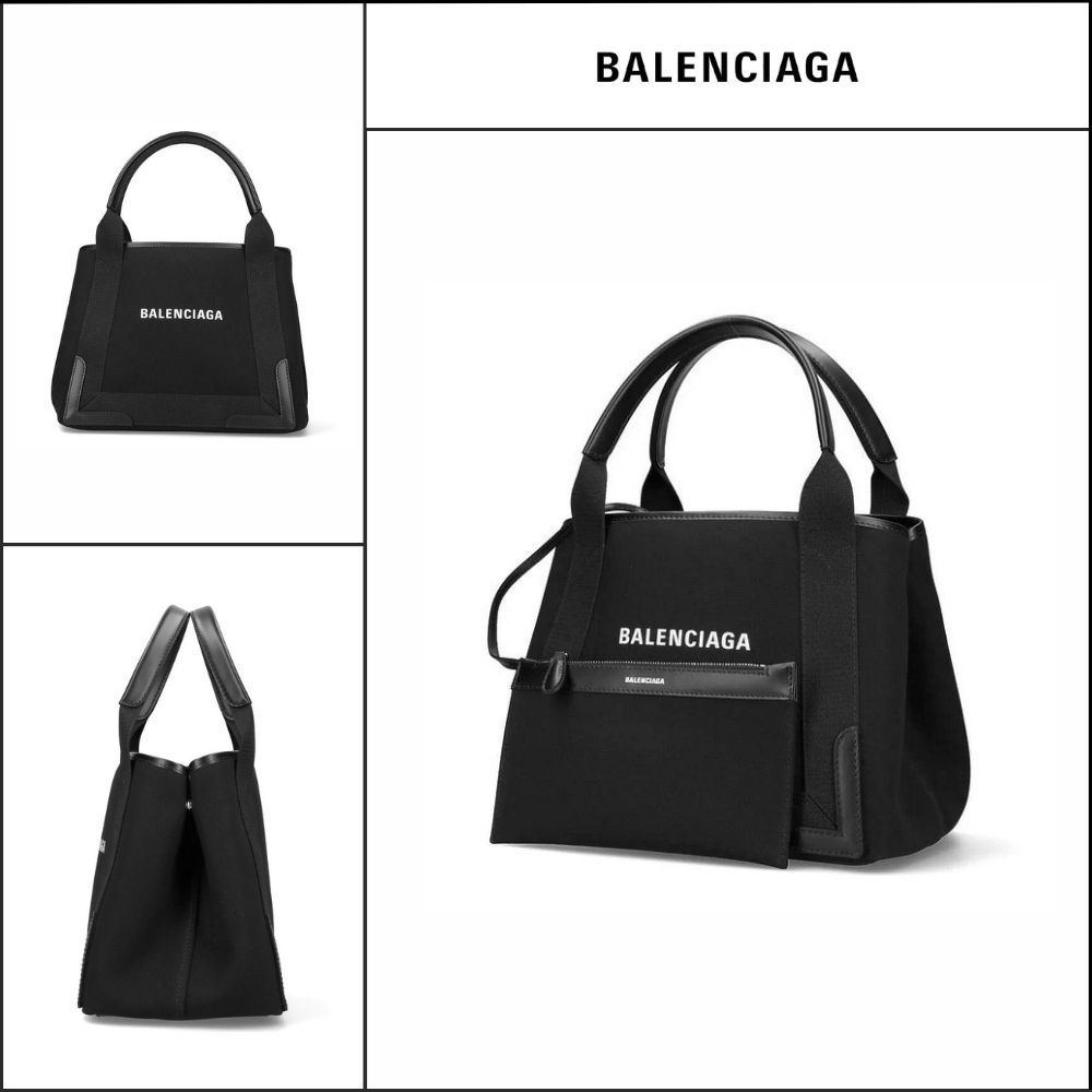 【BALENCIAGA】Cabas Leopard Small Tote Bag