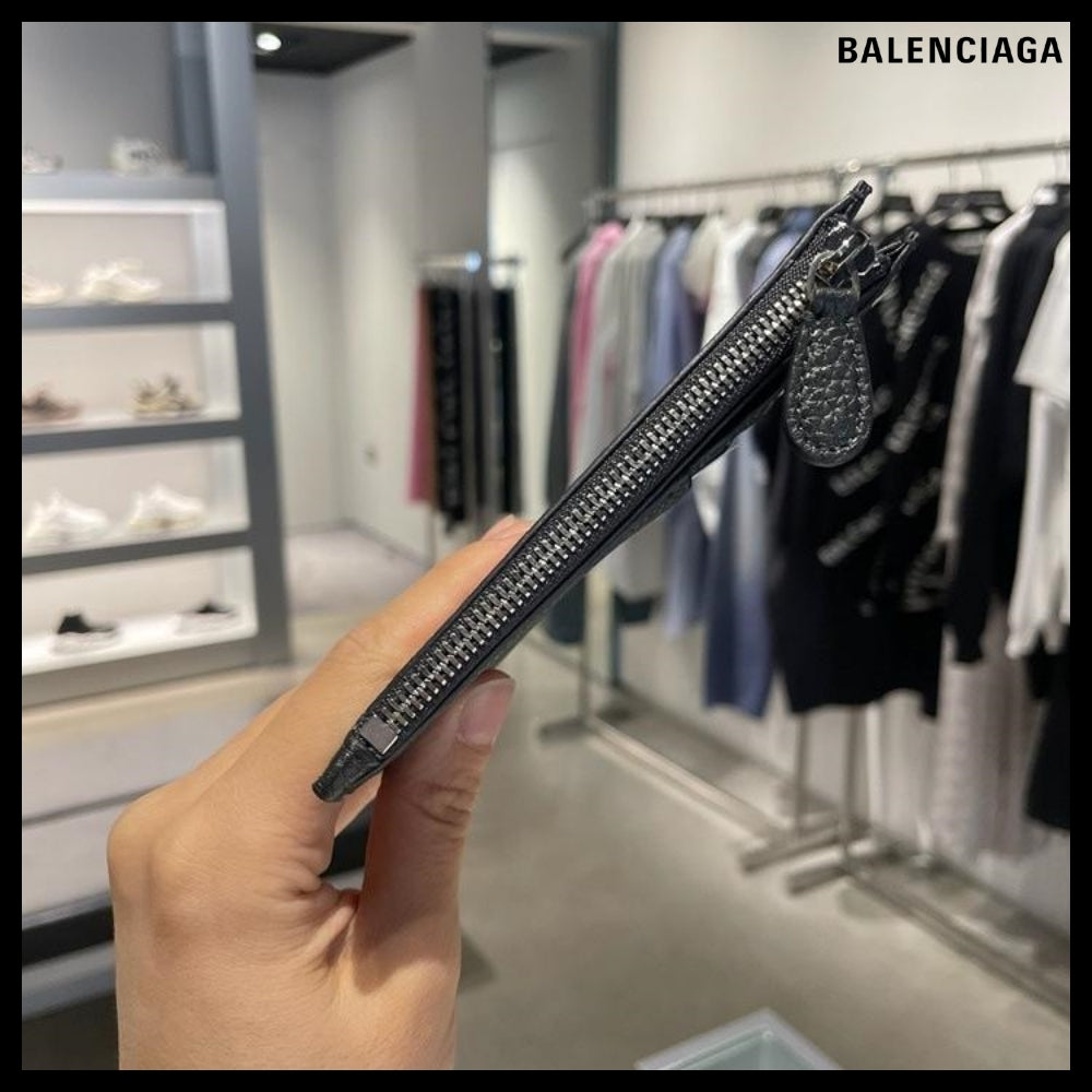 【BALENCIAGA】Cash Large Long Coin and Card Holder