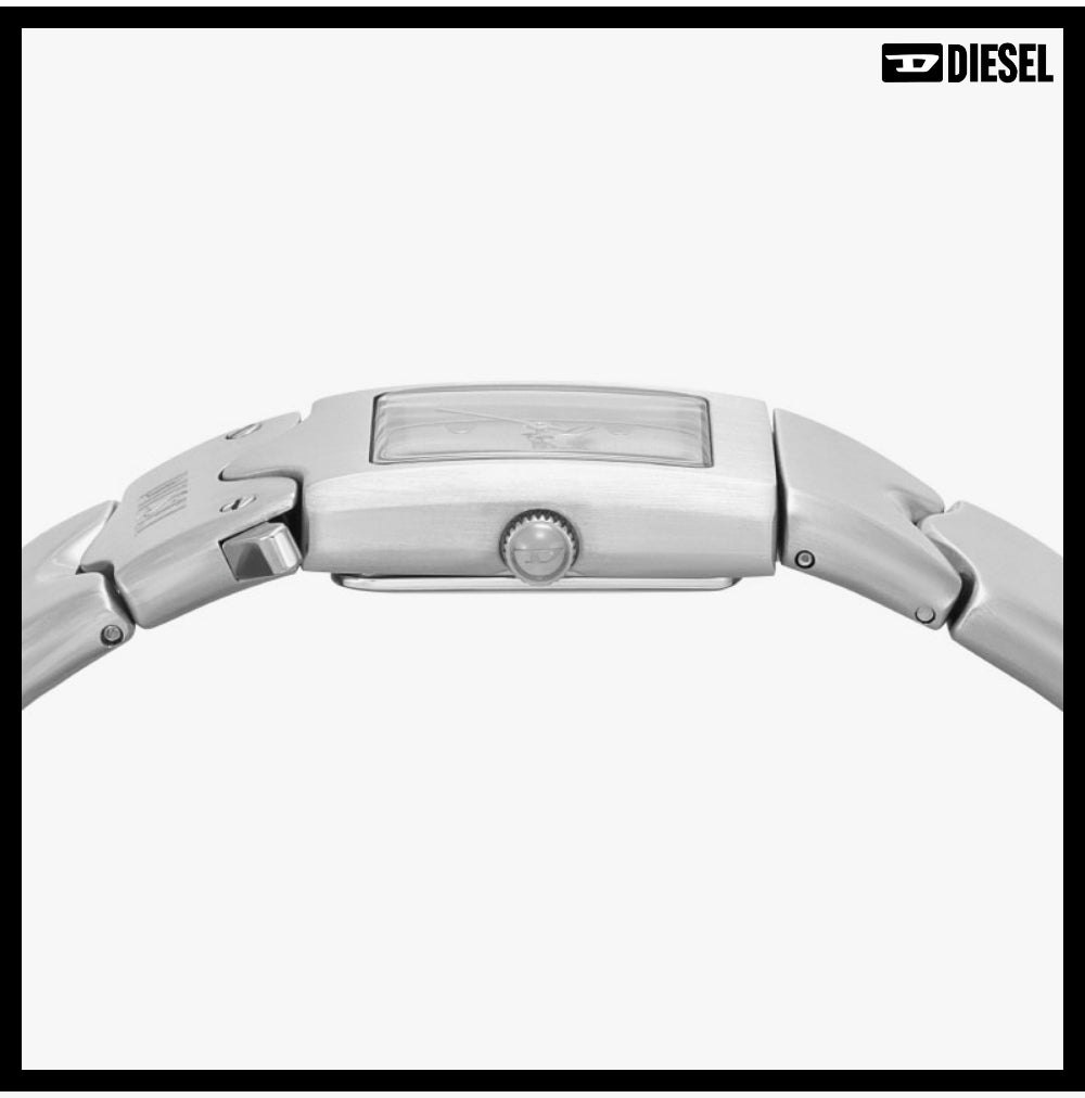 【DIESEL】Closer Square Women’s Metal Watch