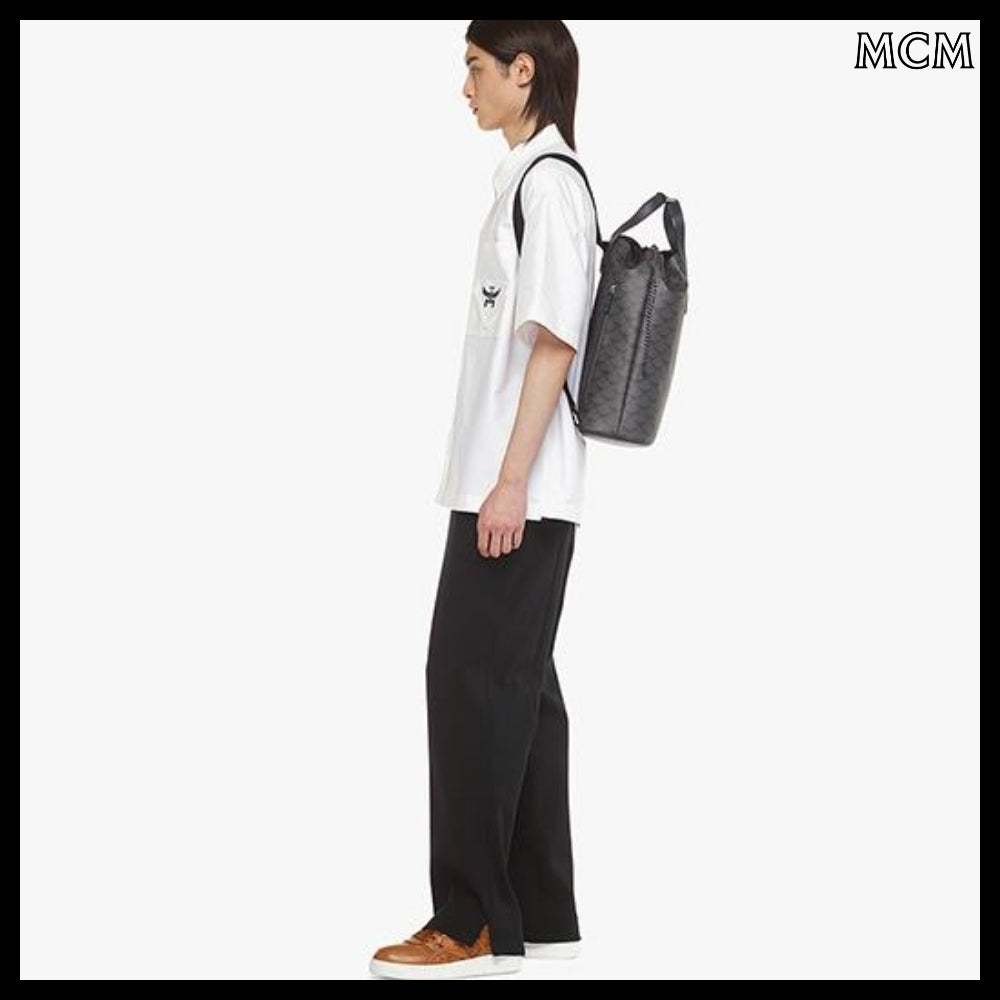 【MCM】Himmel loretos drawstring backpack