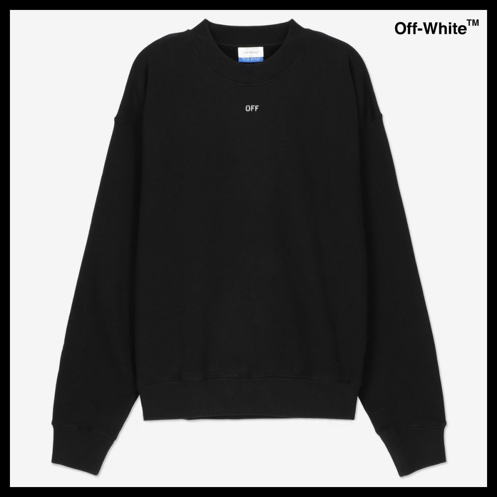 【Off-White】Stamp Skate Sweatshirt Black