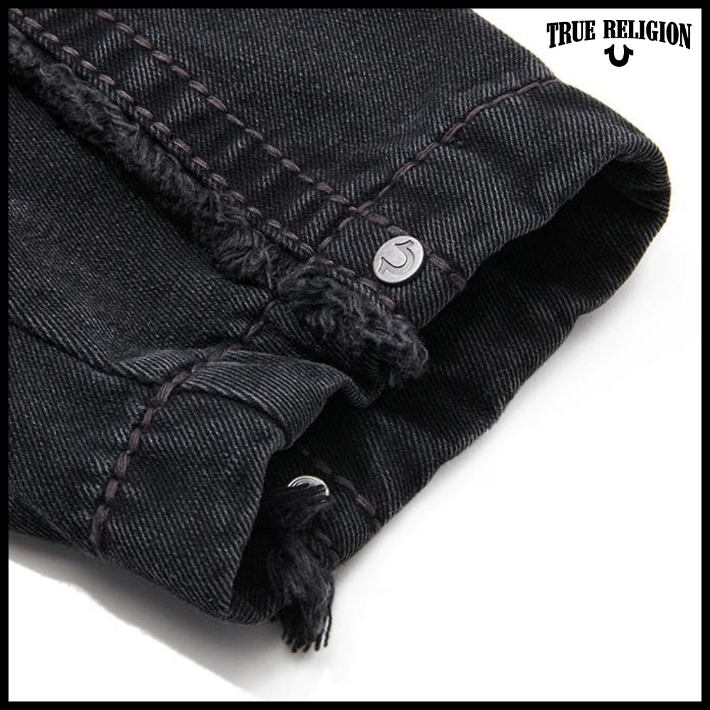 【TRUE RELIGION x NOMANUAL】No Religion Denim Rider Jacket