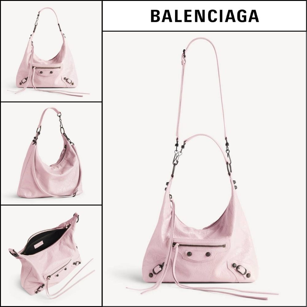 【BALENCIAGA】Le City Hobo Bag Small Petal Pink
