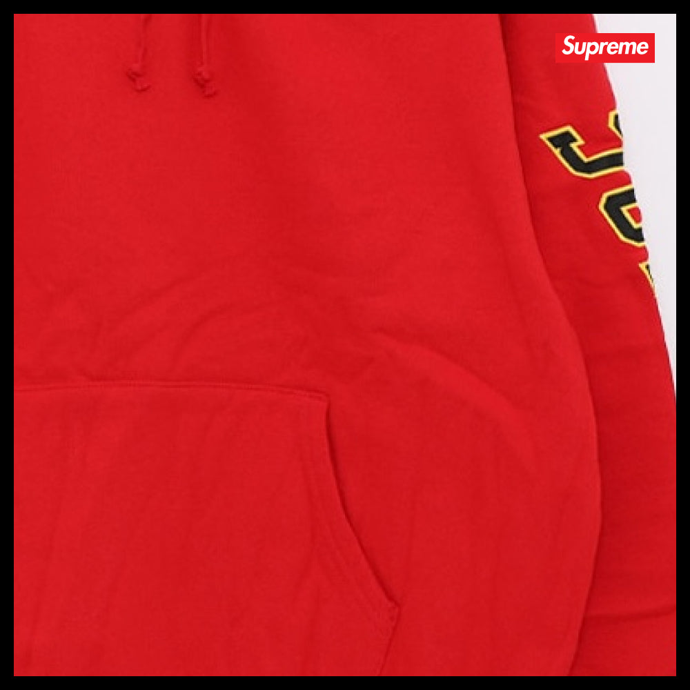 【100%正規品保証 Supreme】Sleeve Arc Side Logo Sweat Hoodie