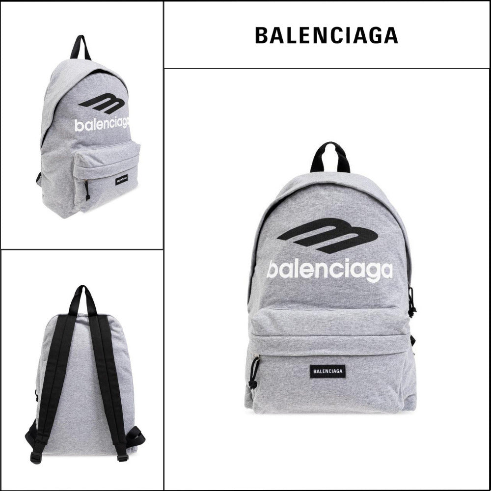 【BALENCIAGA】Explorer Backpack Gray