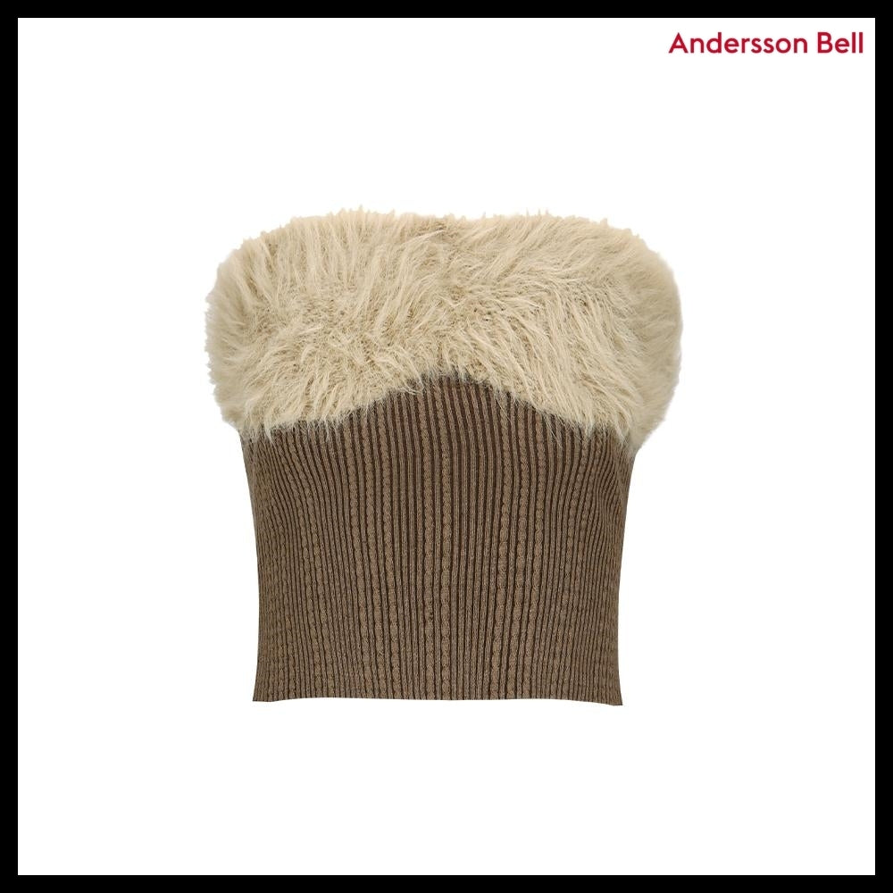 【ANDERSSON BELL】HAIRY KNIT TOP