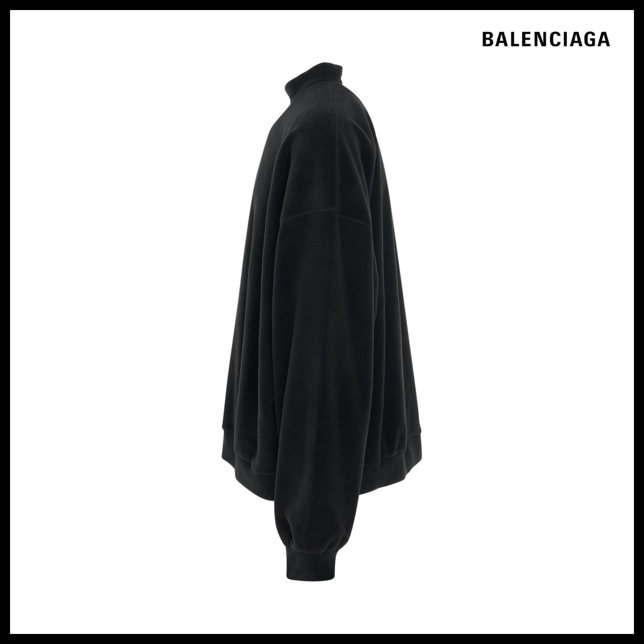 【BALENCIAGA】Unity Sports Icon Sweatshirt Large Fit Black