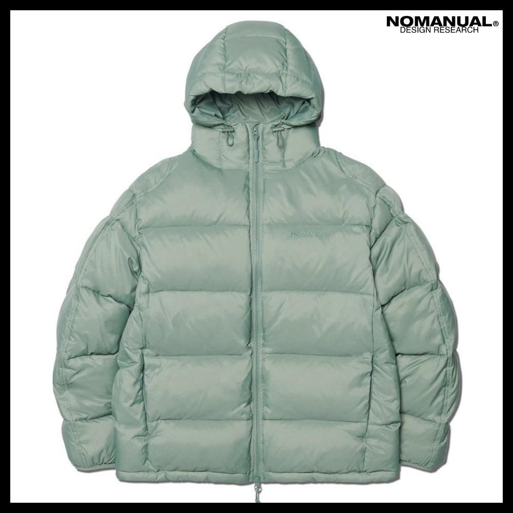 【NOMANUAL】DIVISION HOODED DUCK DOWN